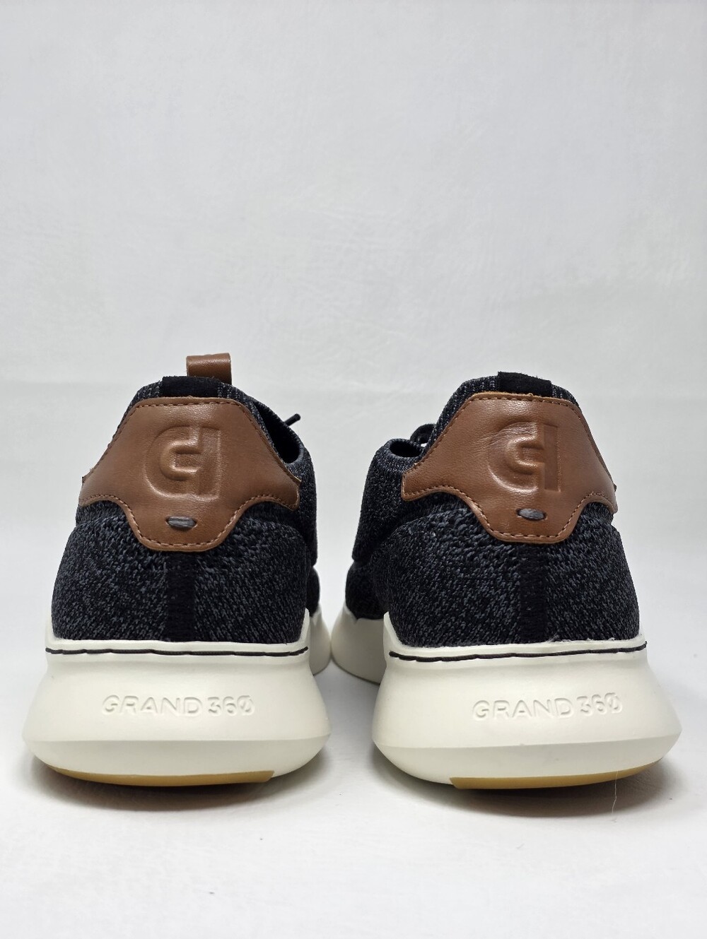 Cole Haan Grand 360 Crosscourt Stitchlite Shoes Black Men's Size 10M C40485 New - Picture 5 of 10
